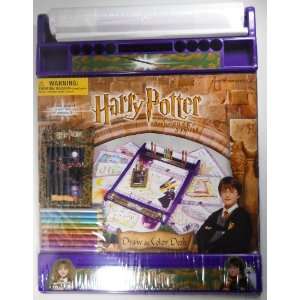  Harry Potter Draw & Color Desk with Crayons and Pencils 