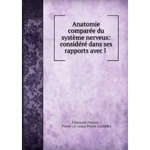   Pierre i.e. Louis Pierre Gratiolet Fr[anÃ§ois] Leuret  Books