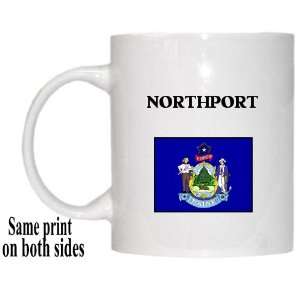 US State Flag   NORTHPORT, Maine (ME) Mug 