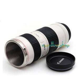 Canon 70 200mm Camera Lens Cup Stainless Steel Mug Gift  