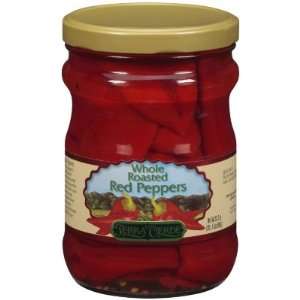 Terra Verde Whole Roasted Red Peppers   33.5 oz.   CASE PACK OF 4 