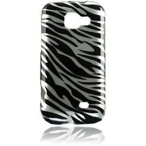  Samsung Transform / M920 Crystal Design Case   Silver Zebra Design 