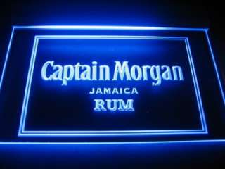 Captain Morgan Jamaica Rum Logo Beer Bar Pub Store Neon Light Sign 