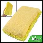 Car Cleaning Wash Microfiber Duster Sponge Dry Pad Yell
