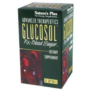 Natures Plus   Glucotrim Rx Blood Sugar, 30 softgels 