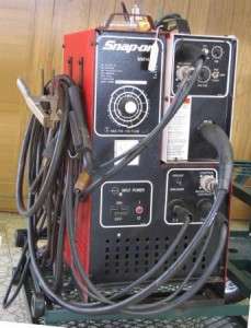 Snap On Muscle Mig Wire Feed Welder MM140SL with Bonus Cart  