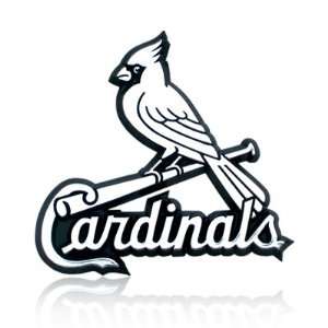  MLB St. Louis Cardinals Chrome Car Emblem Automotive