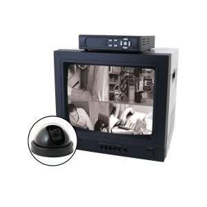  Easy to Install 4 B/W Security Camera DVR System SY30104B 