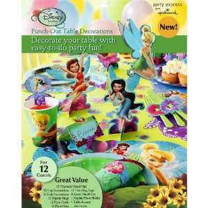 Disney Fairies Punch Out Table Decorations Book Party 