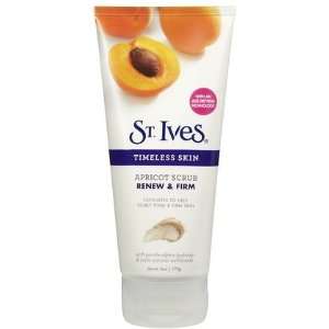St. Ives Renew & Firm Apricot Scrub 6 oz (Pack of 6)