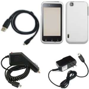   Car Charger + USB Data Charge Sync Cable for LG Maxx/myTouch E739