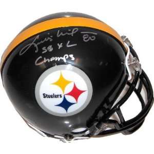 Cedrick Wilson Pittsburgh Steelers Autographed Riddell Mini Helmet 