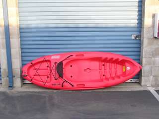 Emotion Spitfire Kayak (branded as Coleman Drifter) 8’, Red, Lightly 