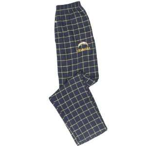   Chargers Navy Blue Pioneer Flannel Pajama Pants