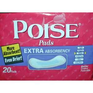 Poise Extra Absorbency 20 Pads 