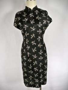 Carole Little Black & White Oriental Style Dress 12  