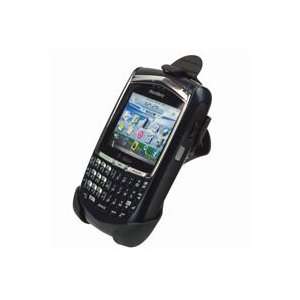 Cellet Blackberry 8700e Black Rubberized Elite Holster 
