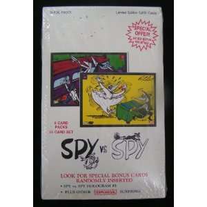  Spy Vs. Spy 36 foil packs Sealed Box of Collector cards 