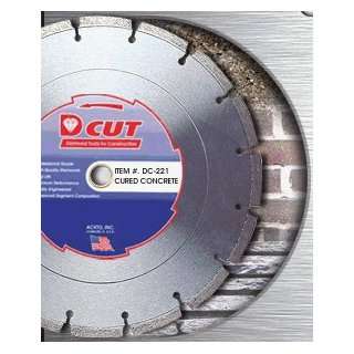 CUT Cured Concrete Blades DC 621 PRO (laser welded) Blade size 16 