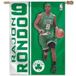  NBA Celtics Rajon Rondo Flag