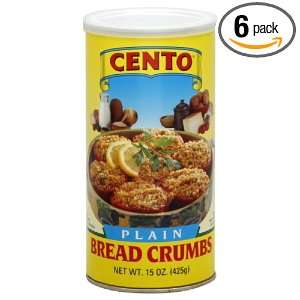 Cento Crumbs, Bread, Plain, 15 ounces Grocery & Gourmet Food