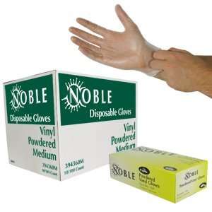  Case of 1000, 10 Boxes of 100 Noble Medium Powdered 