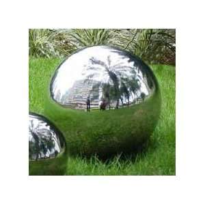 Unique Arts 12 inch Stainless Steel Gazing Ball Patio 