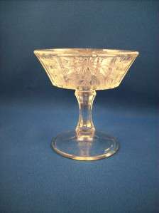 EAPG Wheat and Barley Duquesne Compote Pedestal Candy Dish 1870 90 US 
