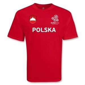   hidden Poland UEFA Euro 2012 Core Nations T Shirt