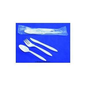 Medium Weight Cutlery Kit, Spork/Napkin/Straw (SCHOOLKIT) Category 