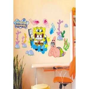  X Large Sponge Bob Square Pants Wall Sticker Decal for 