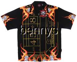 Las Vegas Craps Table shirt, Dragonfly, M/L/XL/2X/3X  