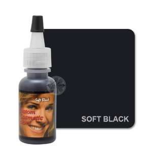  Soft Black EYELINER Permanent Makeup Cosmetic Tattoo Ink 1 
