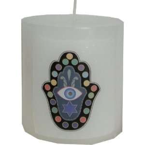  Spiritual Kabbalah Lucky Hamsa Candle 