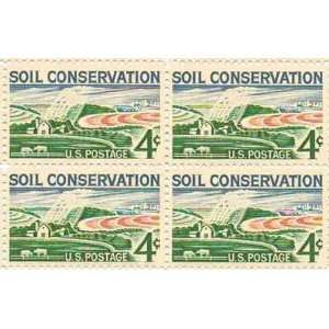   Conservation Set of 4 x 4 Cent US Postage Stamps NEW 