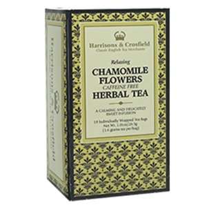 Chamomile Herbal Tea 18 Tea Bags  Grocery & Gourmet Food