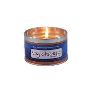  NAG CHAMPA Aromatherapy Candle tin