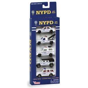  NYPD 5 Piece Vehicle Gift Set Toys & Games