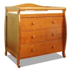  Athena Grace Changing Table/Dresser, Pecan Baby