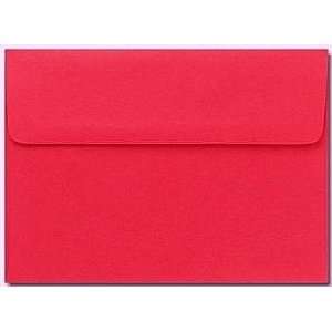   Red Flat Card Size Envelopes   Pack of 50