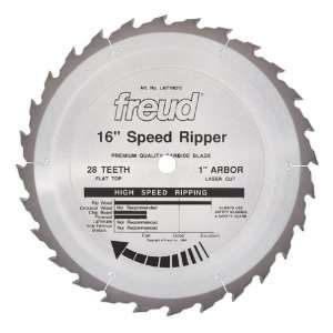   28 Tooth FTG Ripping Saw Blade with 1 Inch Arbor