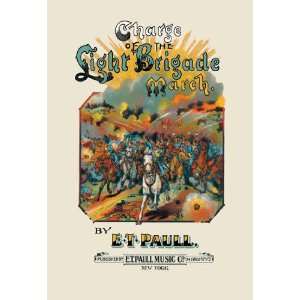  Charge of the Light Brigade March 24x36 Giclee