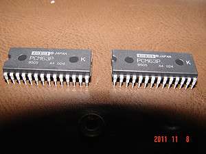   Brown PCM63P K 20 bit HI FI AUDIO DAC chip Match pair Rare  