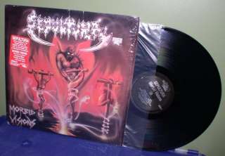 Sepultura Morbid Visions LP OOP Soulfly Orig  