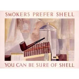  Charles Shaw   Smokers Prefer Shell Giclee on acid free 