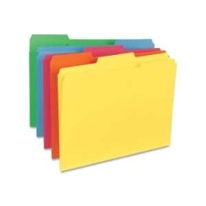  Sparco Top Tab File Folder  Assorted Colors   SPRSP21274 