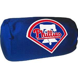   Phillies 14x8 Beaded Spandex Bolster Pillow