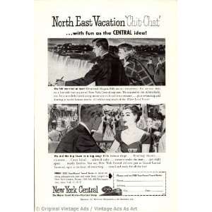    1952 New York Central Chit Chat Vintage Ad