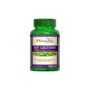  Ultra Soya Lecithin 1200 mg 1200 mg 100 Softgels Health 