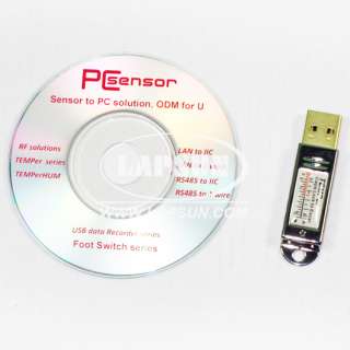 HID PC USB Thermometer Thermostat Measure Temperature  